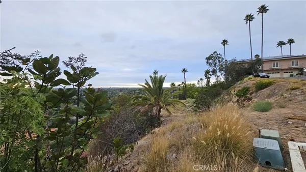 a view of city and mountain