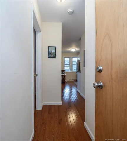 wooden floor in a gallery