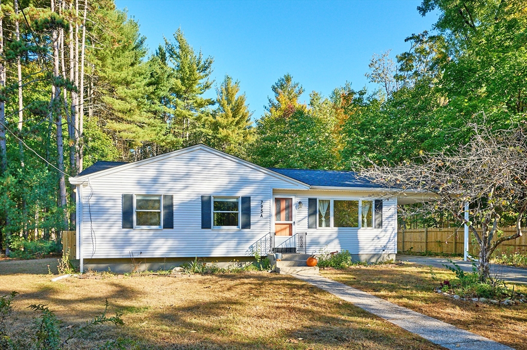 795 A Westhampton Road Northampton, MA 01062 - Photo 2 of 25 a front view of a house with a patio