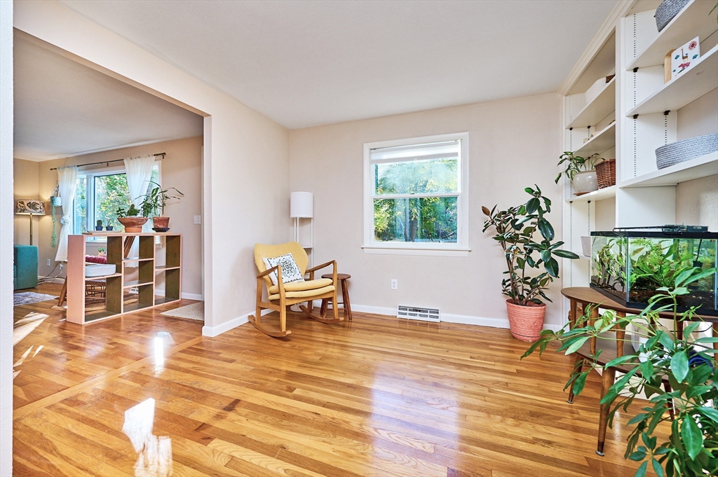 795 A Westhampton Road Northampton, MA 01062 - Photo 6 of 25 a living room with furniture and a potted plant