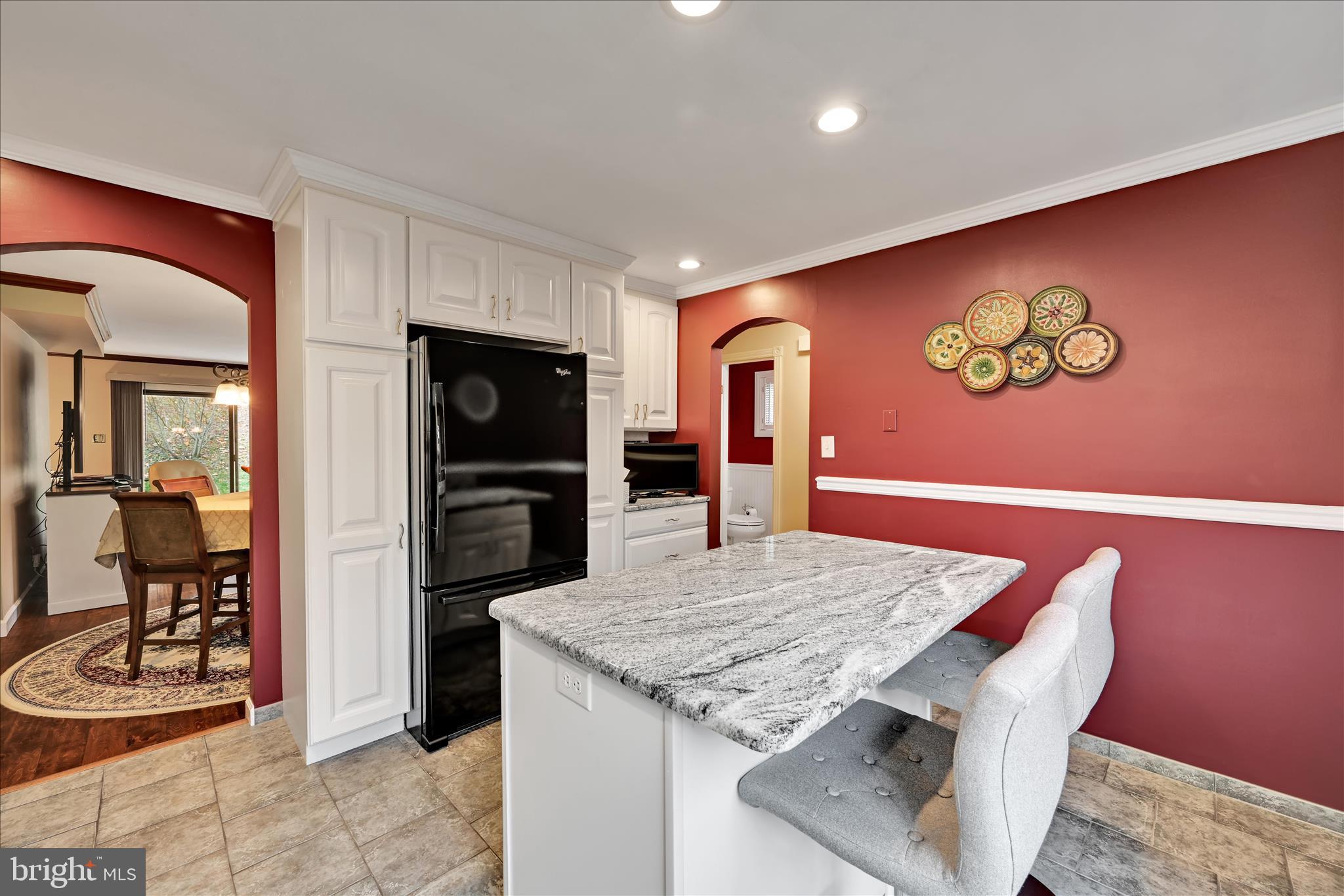 57 Wood Circle Reading, PA 19607 - Photo 17 of 46 a living room with stainless steel appliances kitchen island granite countertop furniture and a kitchen view