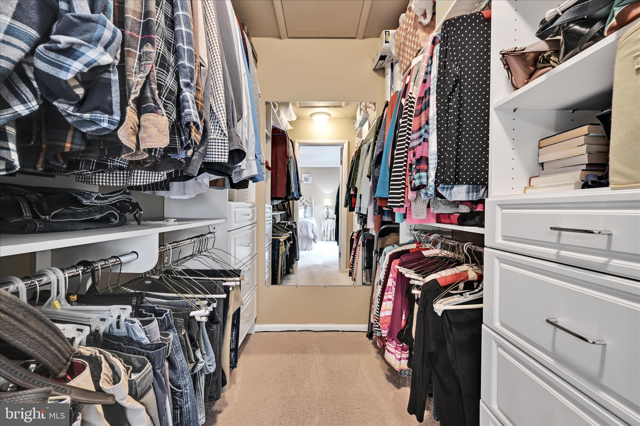 57 Wood Circle Reading, PA 19607 - Photo 31 of 46 a view of walk in closet with clothes and shoes