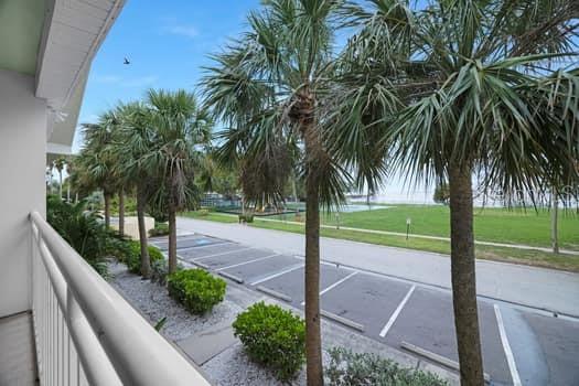 611 Destiny Drive, Unit 210 Ruskin, FL 33570 - Photo 27 of 48 a view of a backyard and palm tree