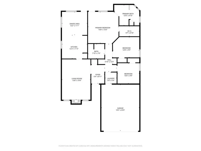 a picture of a floor plan