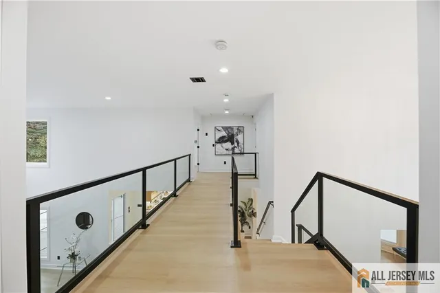 a view of livingroom with furniture and wooden floor