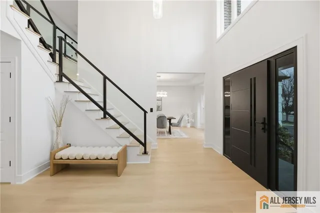 a view of entryway and hall