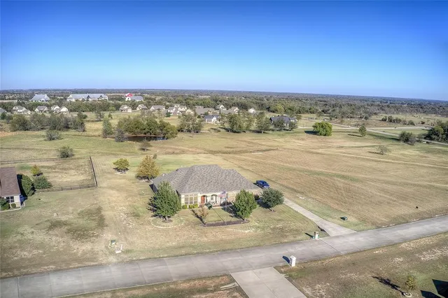 an aerial view of beach and ocean