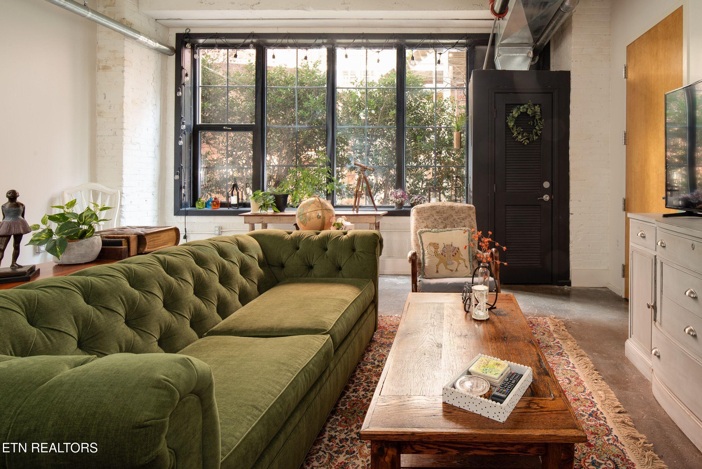 116 South Gay Street, Unit L101 Knoxville, TN 37902 - Photo 2 of 23 Living room a