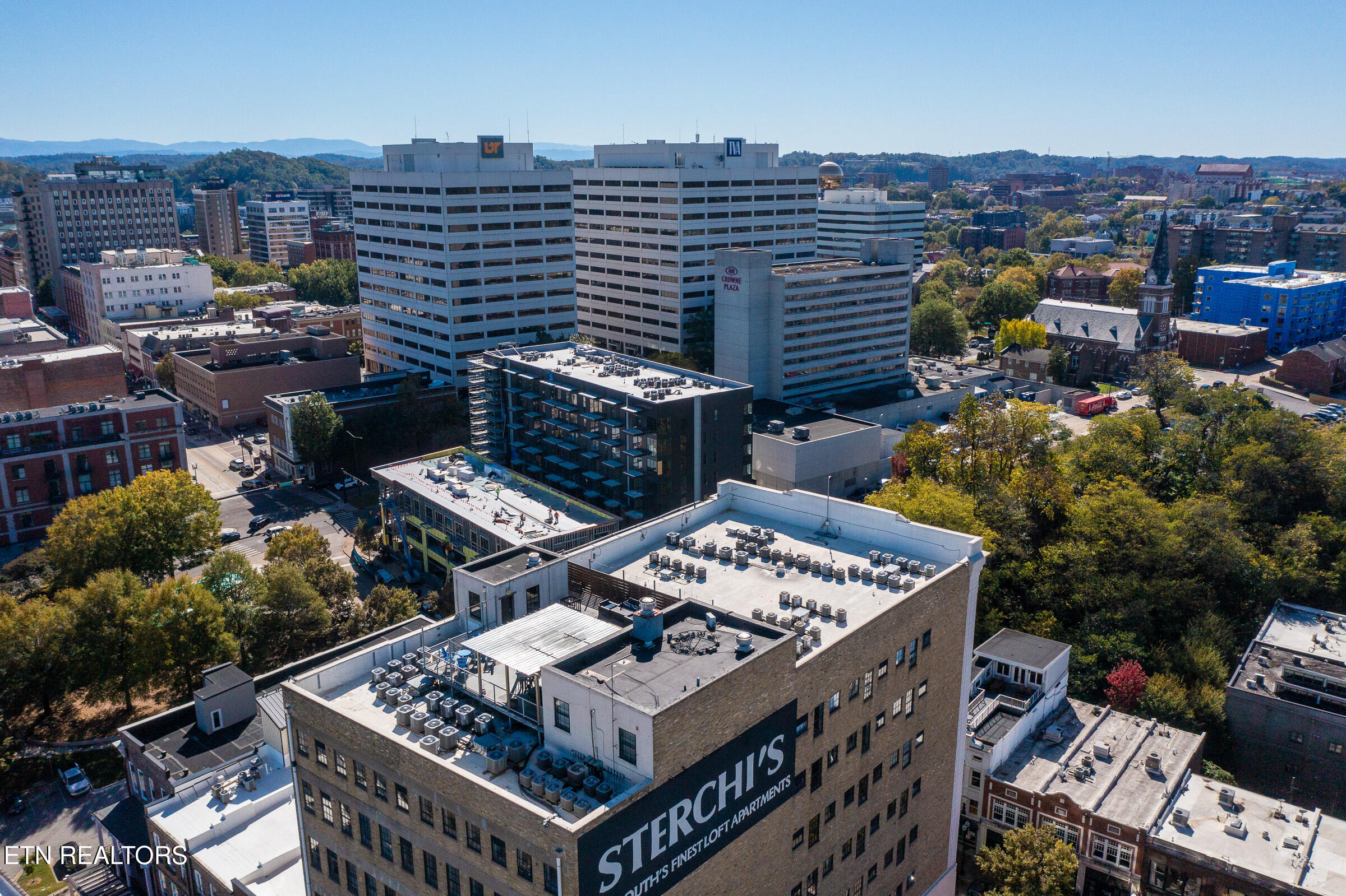 116 South Gay Street, Unit L101 Knoxville, TN 37902 - Photo 21 of 23 JBP_SterchiLoftsRooftopDRONETake2_2400px