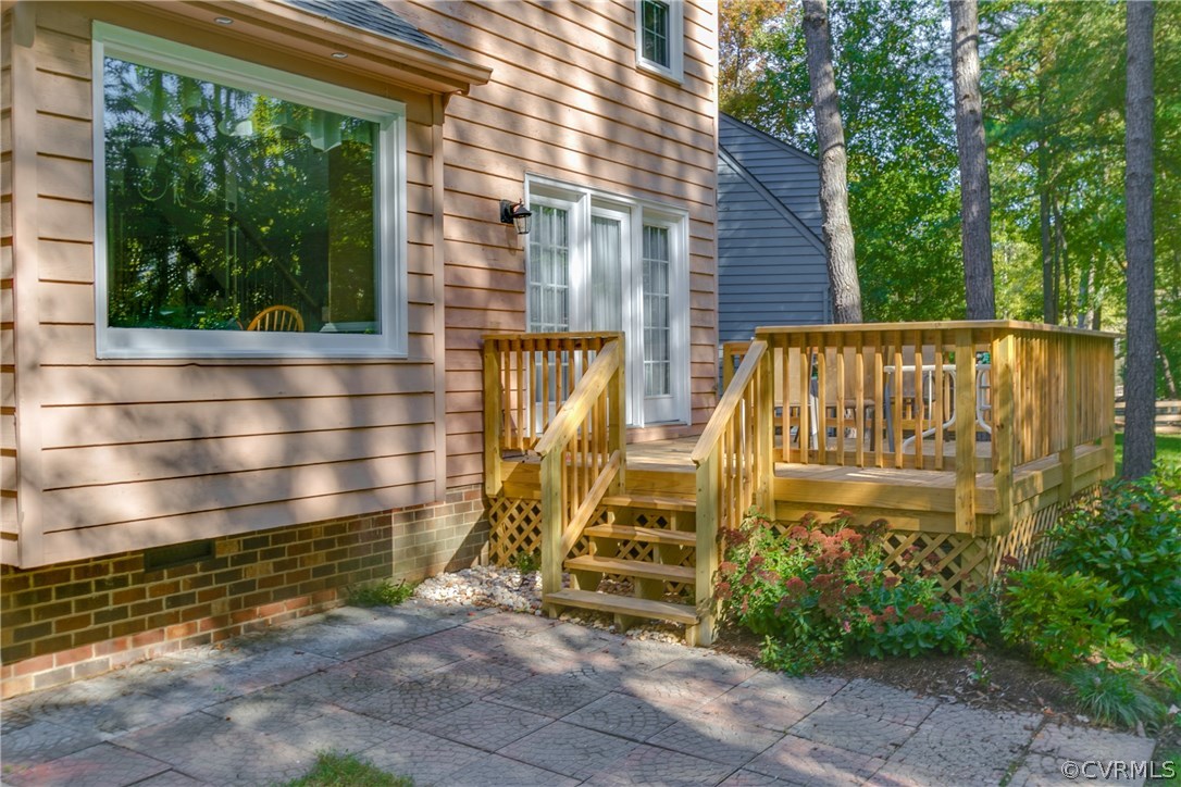 2512 Tanglebrook Road Midlothian, VA 23112 - Photo 3 of 23 a view of front door of house with outdoor space