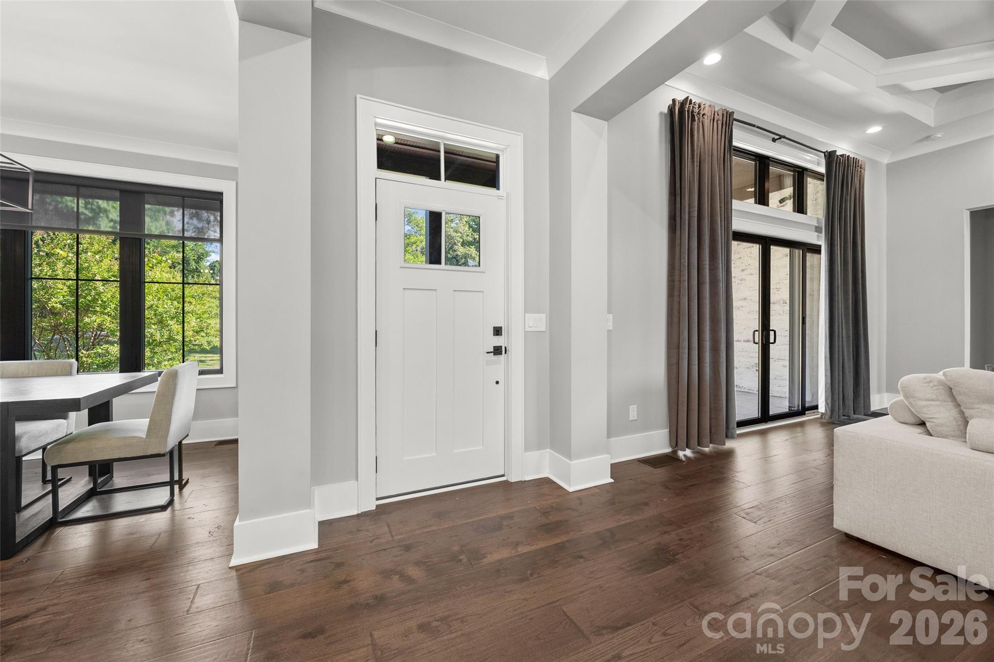 5438 Ralph Harper Lane Clover, SC 29710 - Photo 8 of 28 a view of a livingroom with furniture and hardwood floor