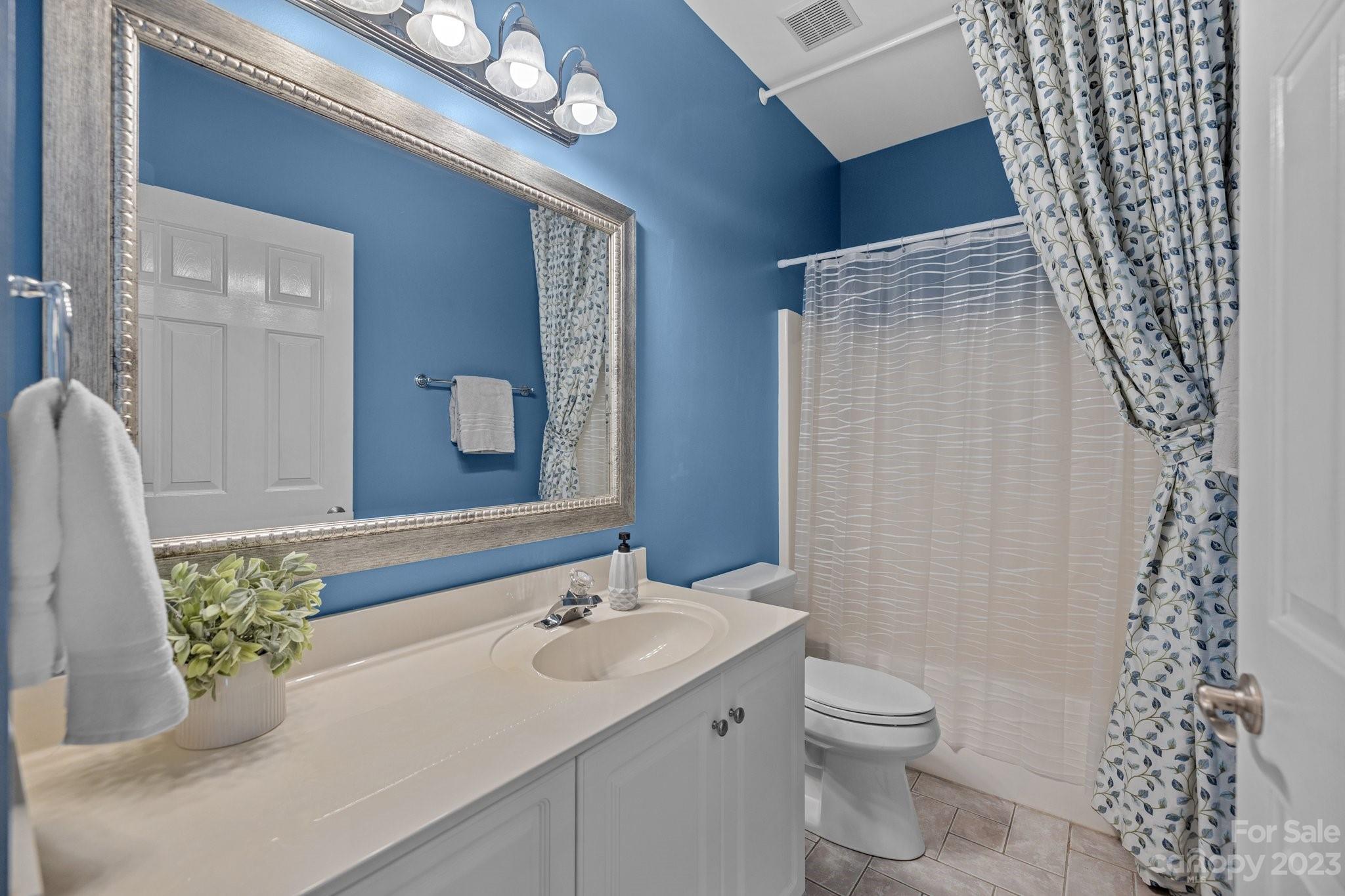 308 Gringley Hill Road Fort Mill, SC 29708 - Photo 15 of 23 a bathroom with a sink a toilet and shower