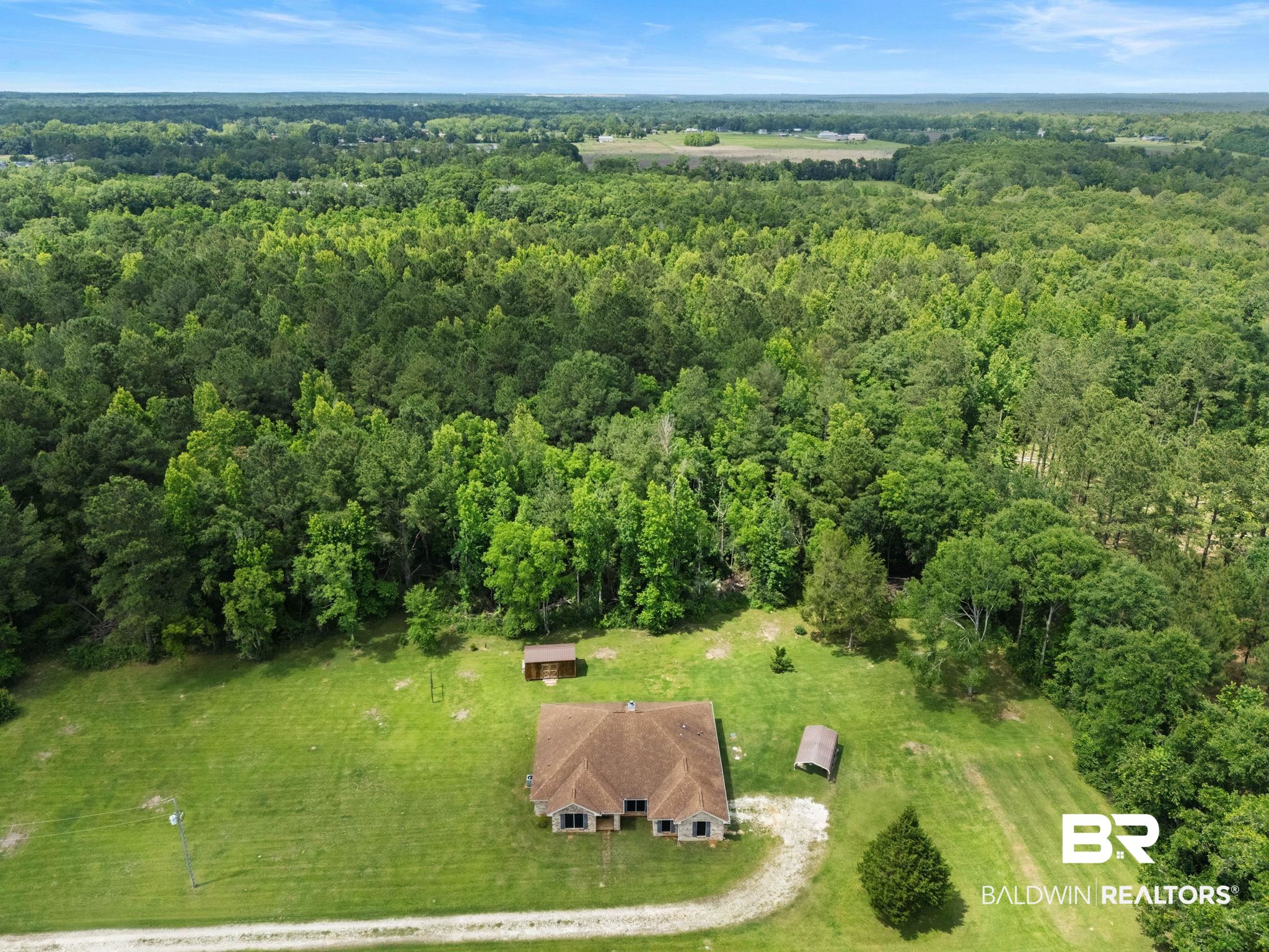 16151 Tolbert Road Bay Minette, AL 36507 - Photo 68 of 74 Aerial View