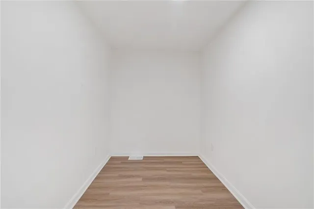 a view of a small space