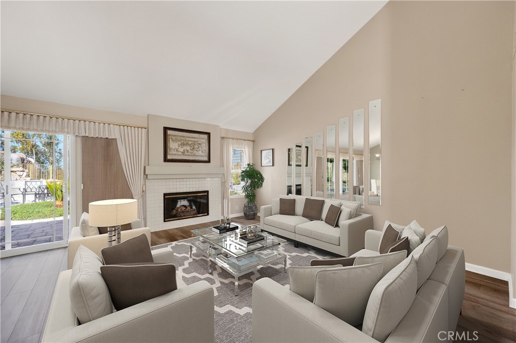 11056 Orchard View Lane Riverside, CA 92503 - Photo 5 of 50 a living room with furniture and a fireplace