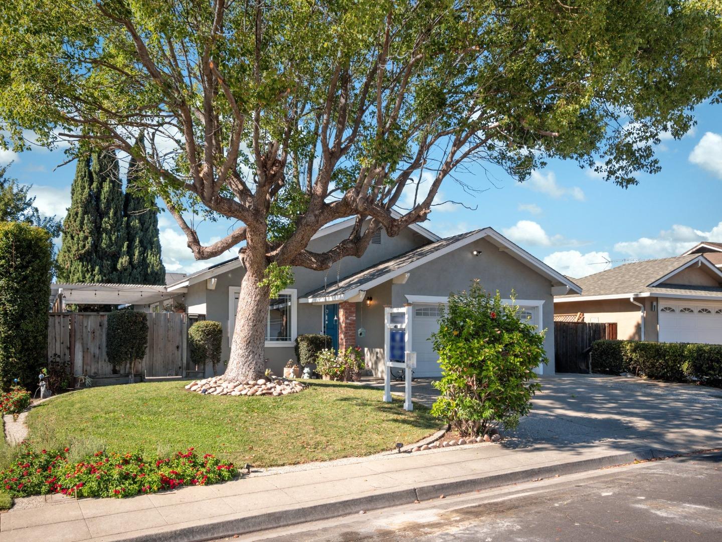205 Evergreen Way Milpitas, CA 95035 - Photo 4 of 31 front view of a house with a yard