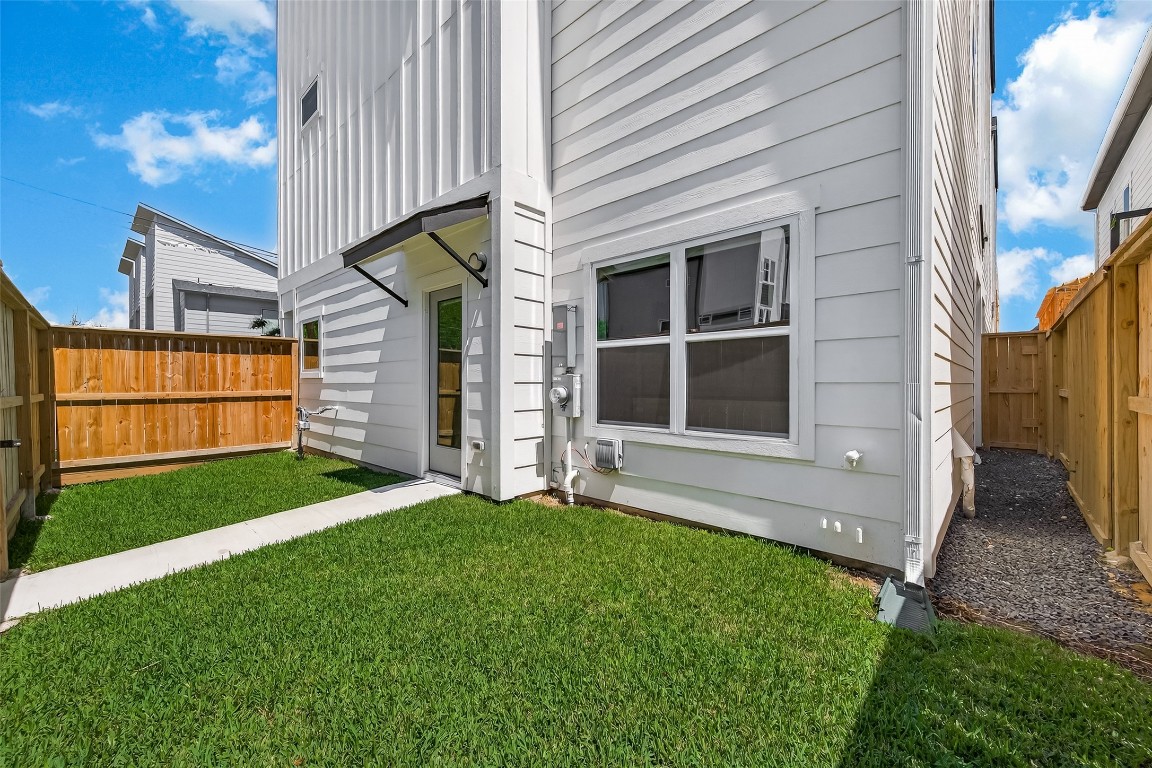 3402 Luca Street Houston, TX 77021 - Photo 16 of 18 a view of front door of house with yard