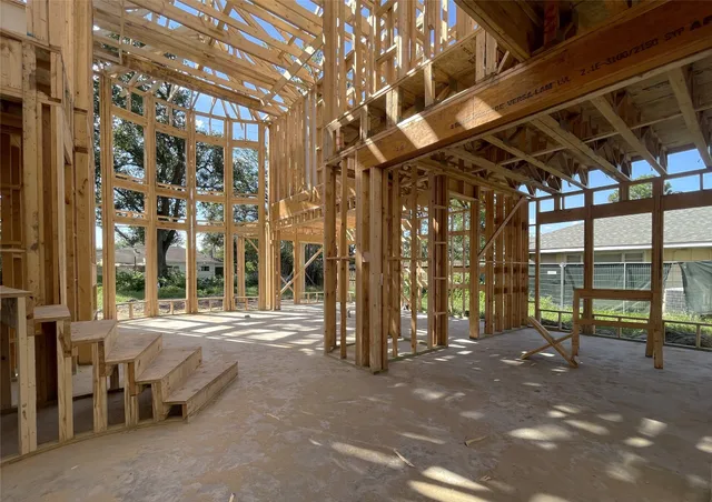 a view of a building with a outdoor space