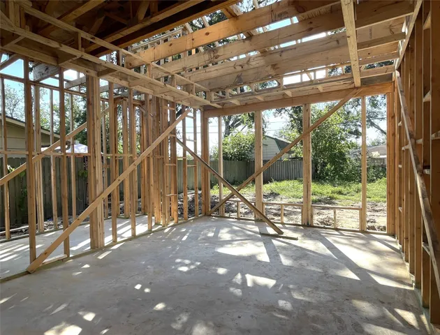 a view of pathway with a porch
