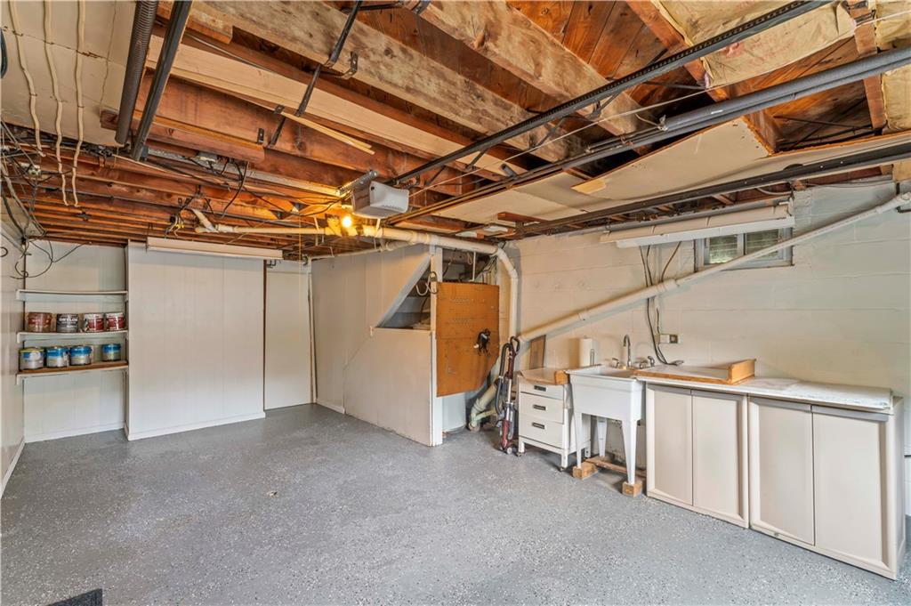 9 McElree Road Washington, PA 15301 - Photo 25 of 32 a view of a room with wooden walls