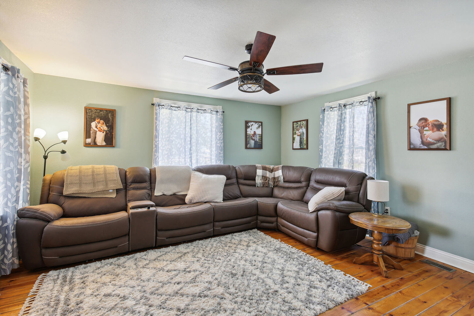 664 North Macon Street Bement, IL 61813 - Photo 3 of 24 a living room with furniture and a rug
