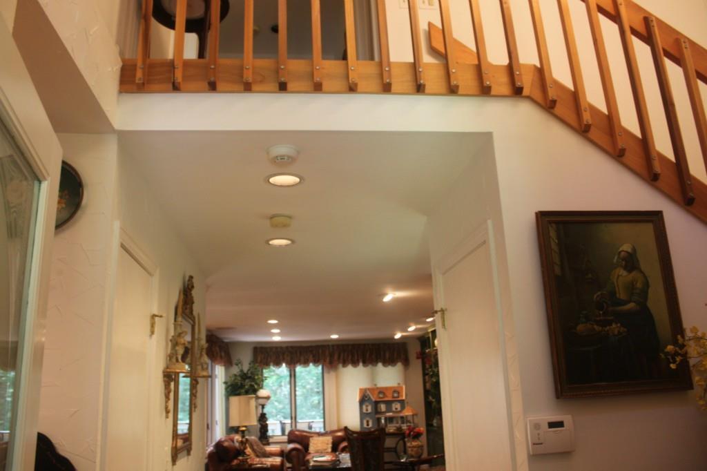 447 Evergreen Road, Unit 447 Torrington, CT 06790 - Photo 1 of 1 View of the landing and into the livingroom.