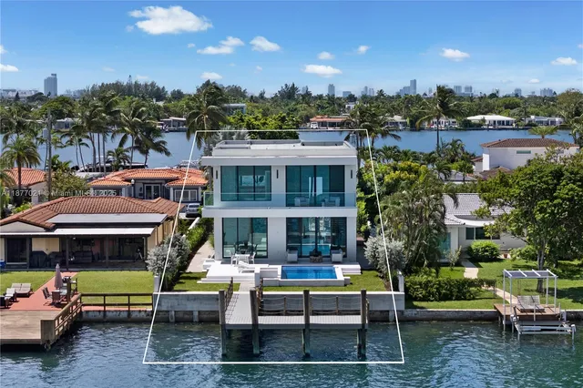 $8,190,000 | 1351 Stillwater Drive, Miami Beach, FL 33141