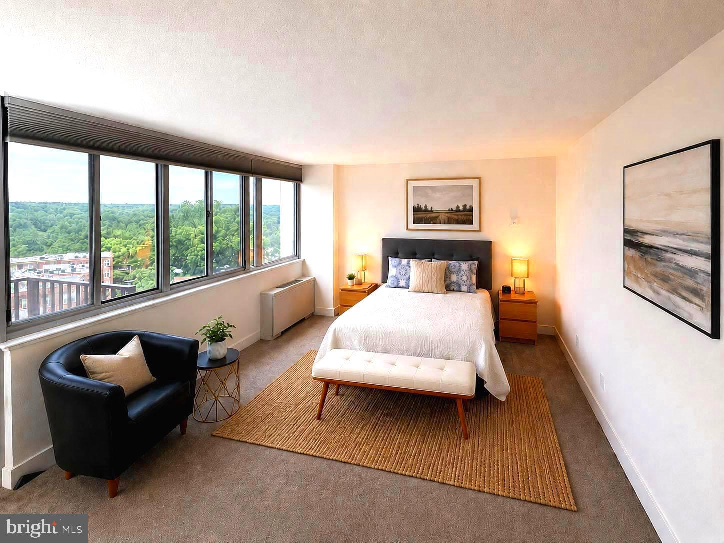 1220 Blair Mill Road, Unit 905 Silver Spring, MD 20910 - Photo 2 of 30 Primary Bedroom (Virtually Staged)