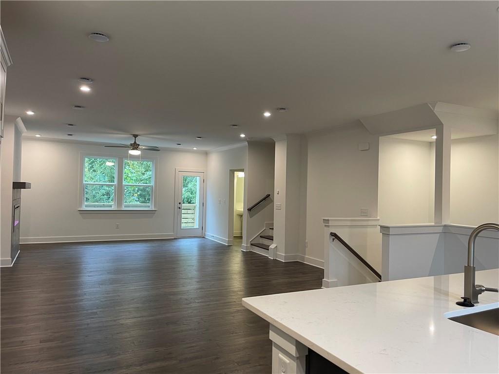 3391 Catalan Alley Avondale Estates, GA 30002 - Photo 5 of 18 a view of an empty room with window and wooden floor