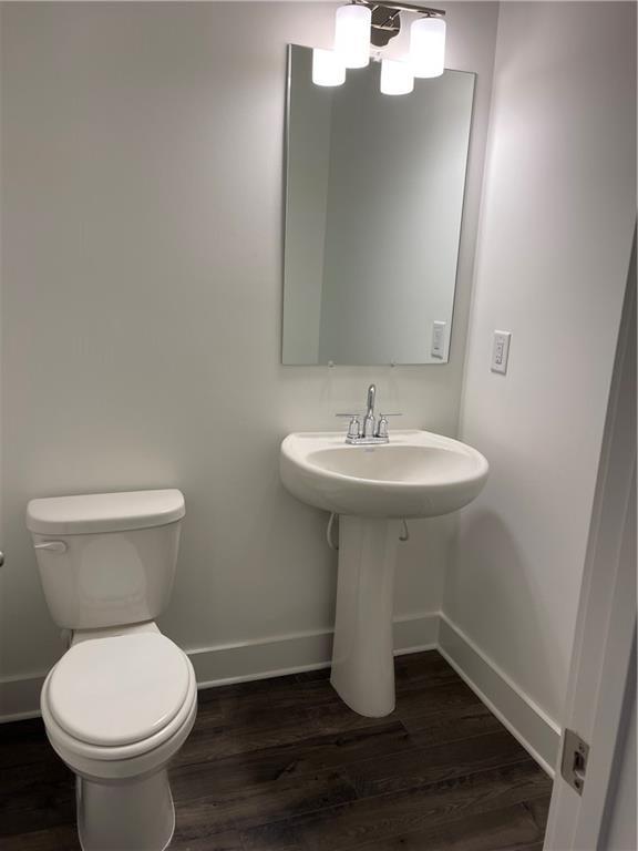 3391 Catalan Alley Avondale Estates, GA 30002 - Photo 10 of 18 a bathroom with a sink toilet and a mirror