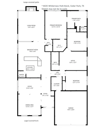 $2,650 | 4025 Wilderness Path Bend, Cedar Park, TX 78613