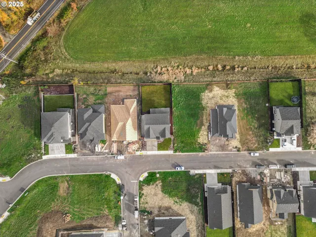 an outdoor view of building with swimming pool