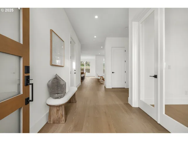 a very nice looking room with a wooden floor