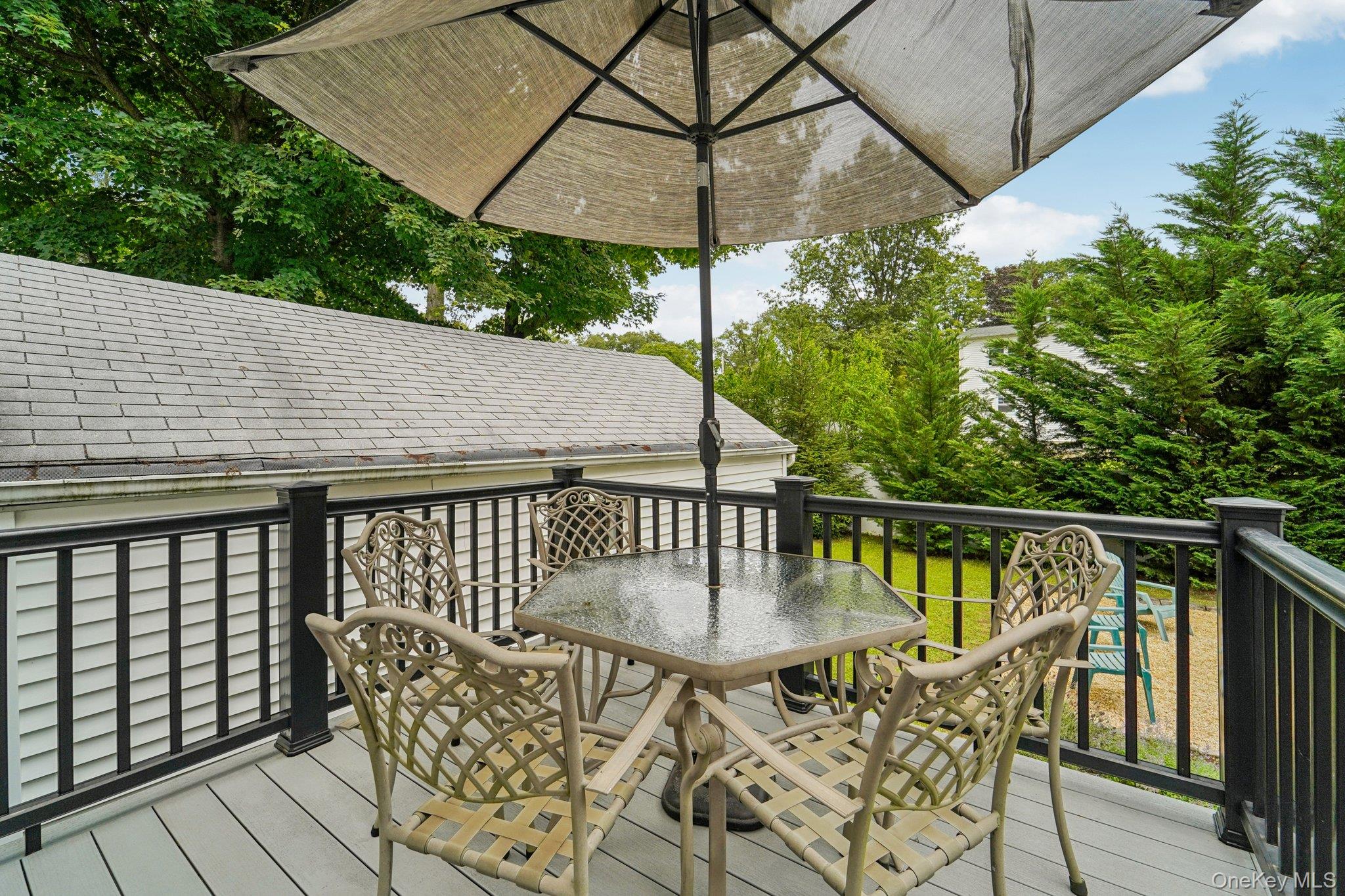 10 Ward Street Suffern, NY 10901 - Photo 34 of 34 Wooden terrace with outdoor dining area