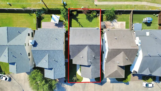a view of a street with sitting area