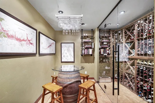 a room with storage and utility