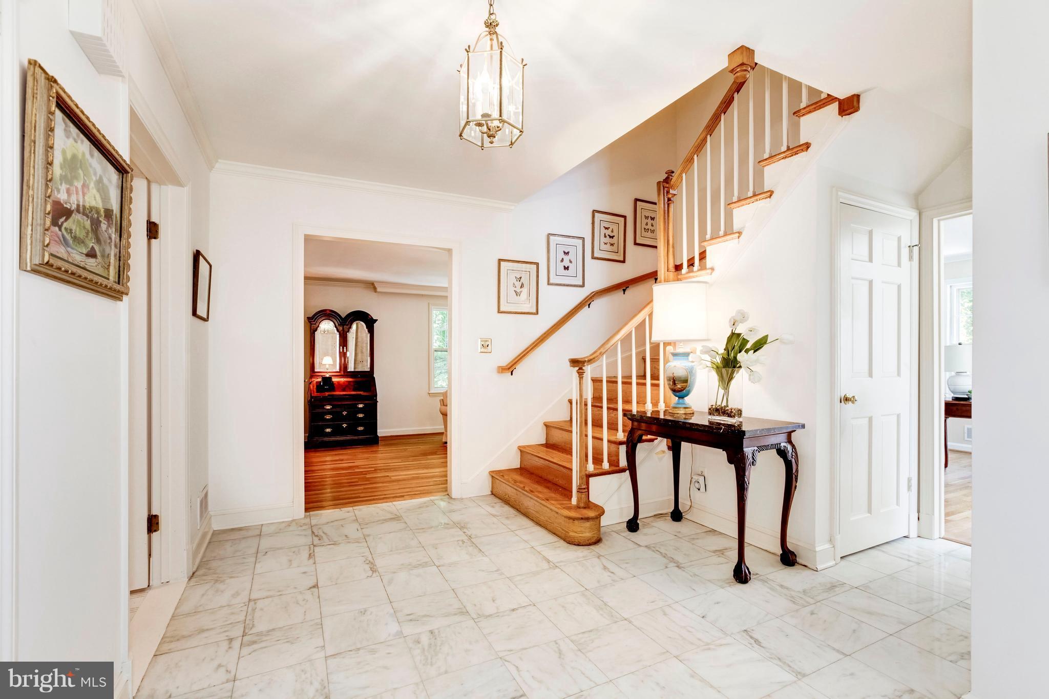 Gracious foyer welcomes you