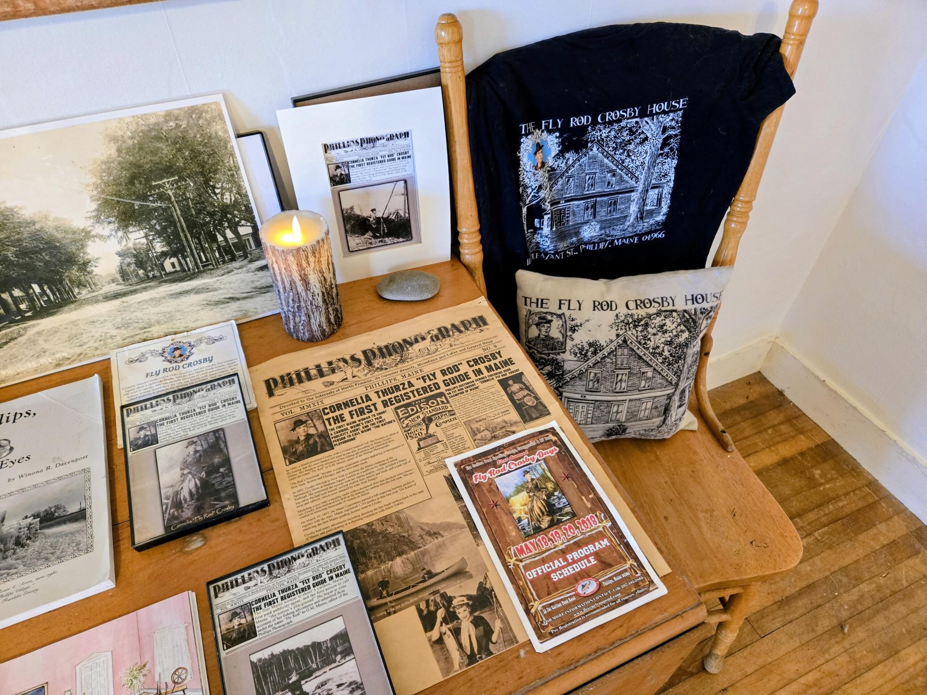 11 Pleasant Street Phillips, ME 04966 - Photo 20 of 66 Birthplace of Cornilia "Fly Rod" Crosby