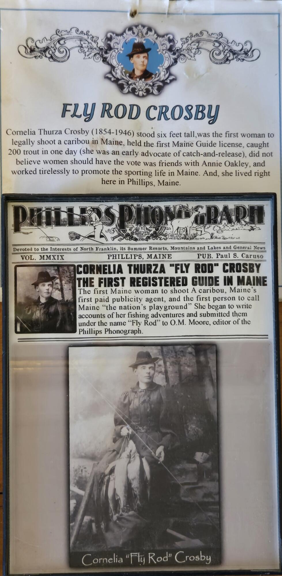 11 Pleasant Street Phillips, ME 04966 - Photo 63 of 66 Birthplace of Cornilia "Fly Rod" Crosby