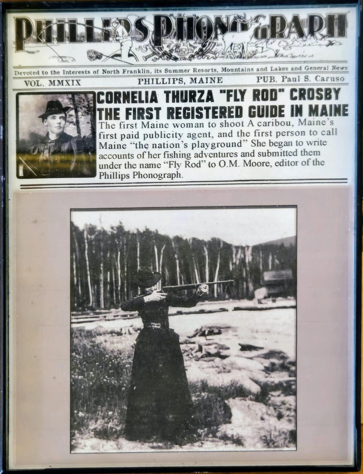 11 Pleasant Street Phillips, ME 04966 - Photo 64 of 66 Birthplace of Cornilia "Fly Rod" Crosby