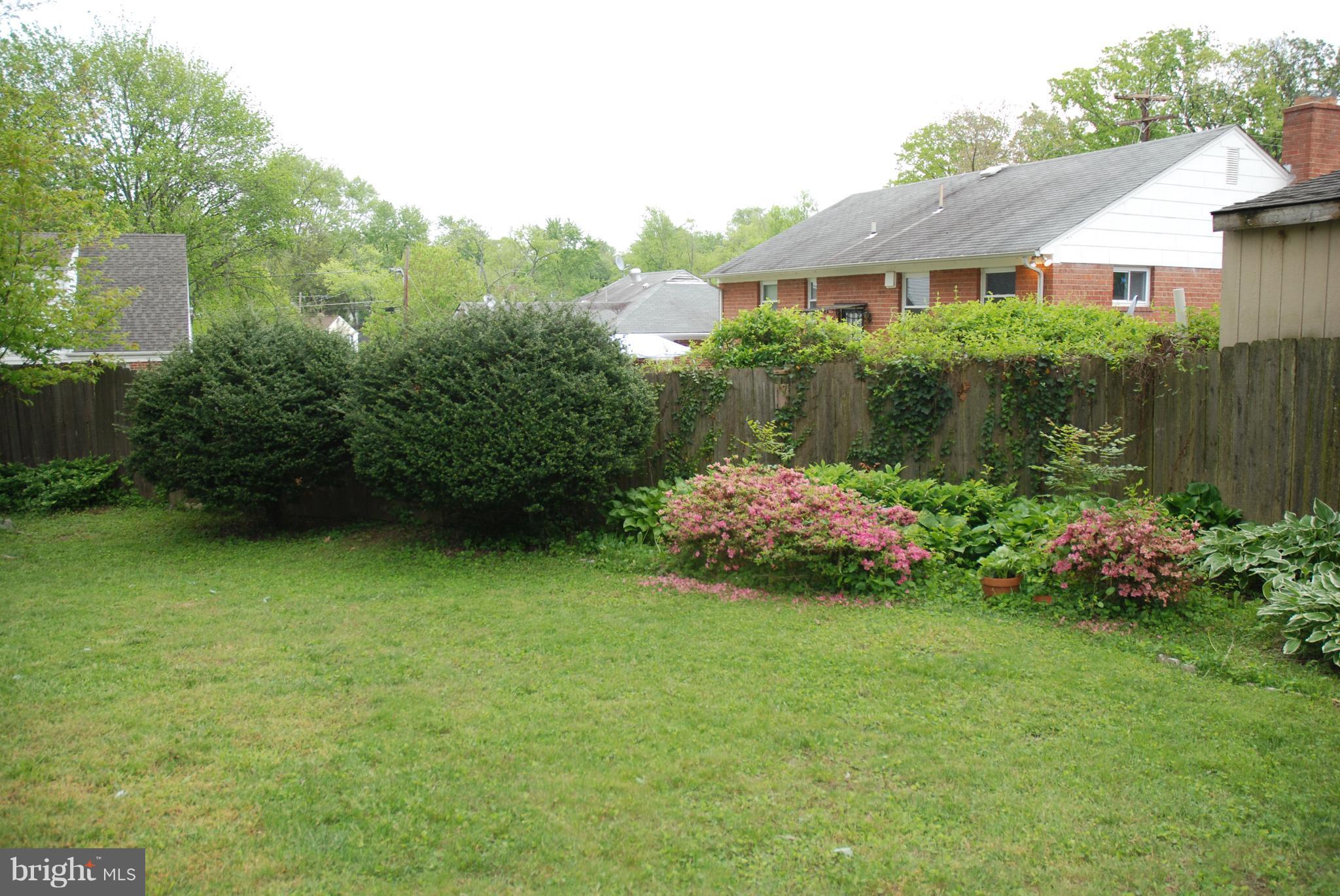 12603 Bluhill Road Silver Spring, MD 20906 - Photo 20 of 21 a backyard of a house with lots of green space
