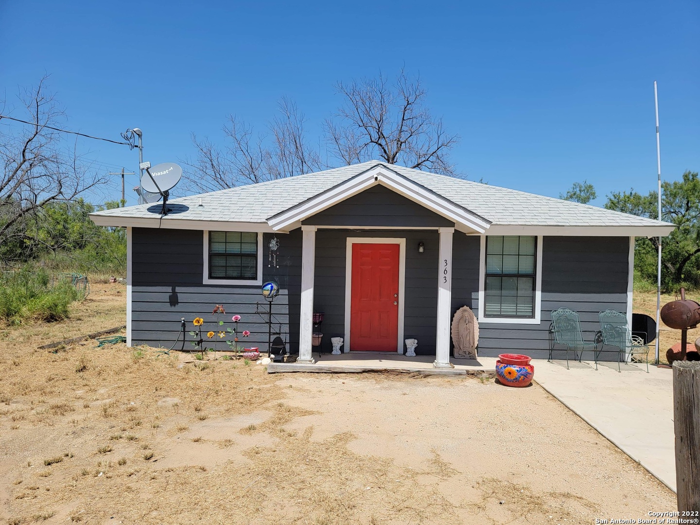 363 San Antonio Avenue Catarina, TX 78836 - Photo 1 of 1 a front view of a house with a yard