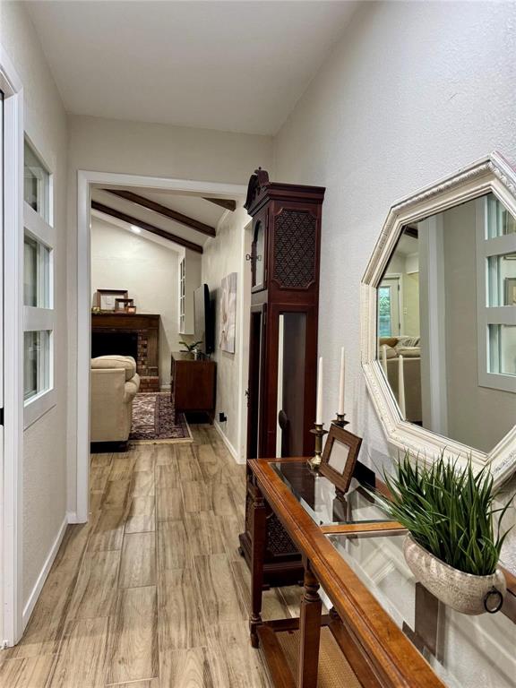 1116 Willow Creek Road Cleburne, TX 76033 - Photo 2 of 25 a living room with furniture and a fireplace