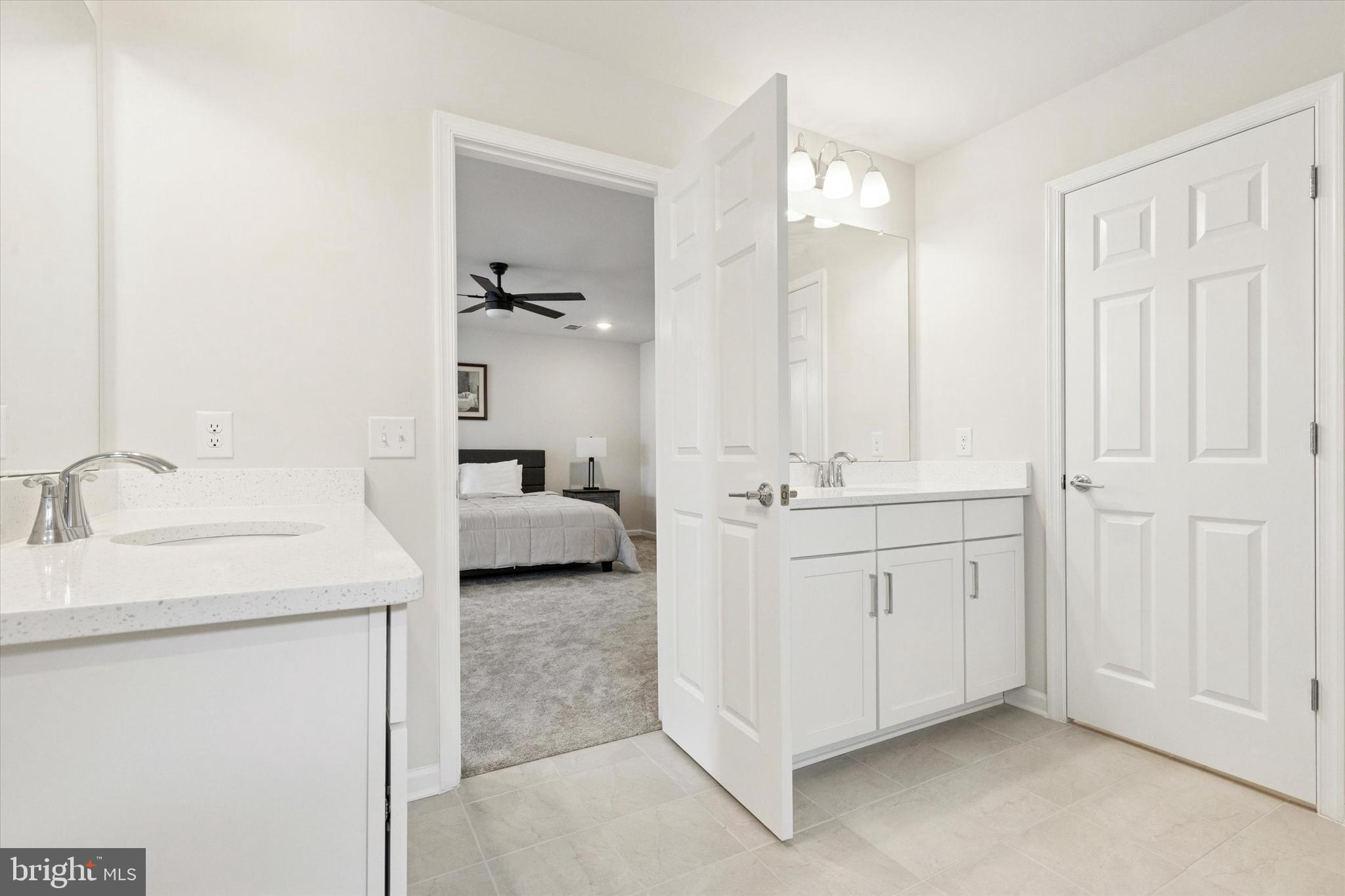 619 Liberty Ridge Road Horsham, PA 19044 - Photo 17 of 30 a en suite bathroom with a double vanity sink and a mirror