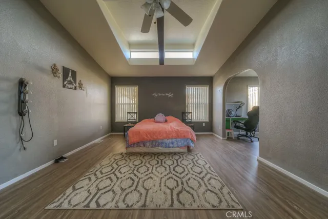 a view of city and mountain