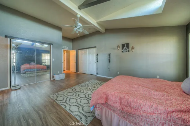 a view of city and mountain