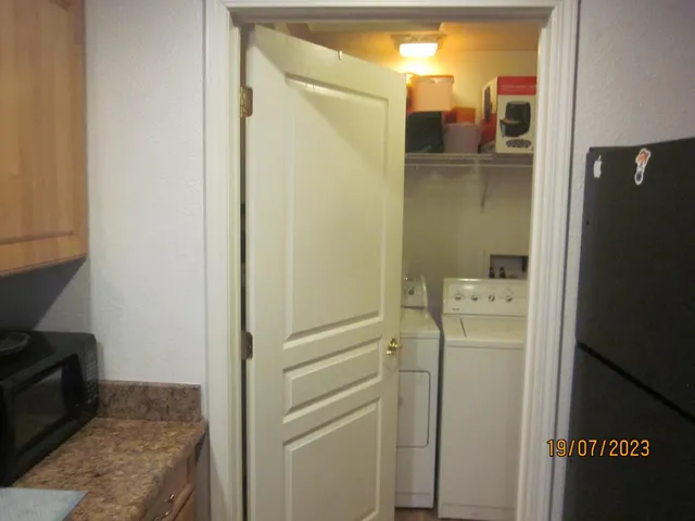 a room with storage and utility