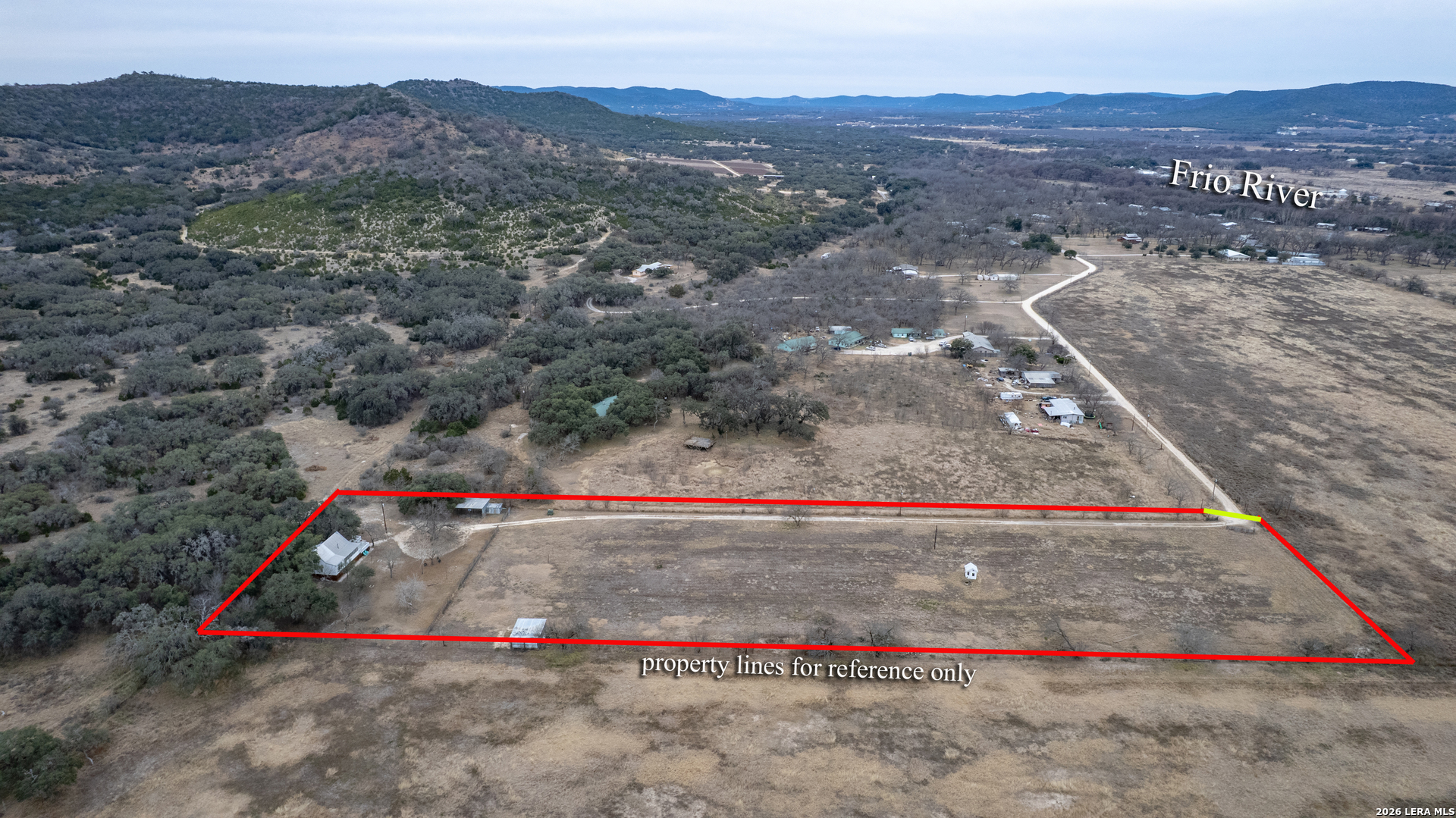 1674 Flat Rock Road Rio Frio, TX 78879 - Photo 37 of 39 a view of swimming pool with a yard