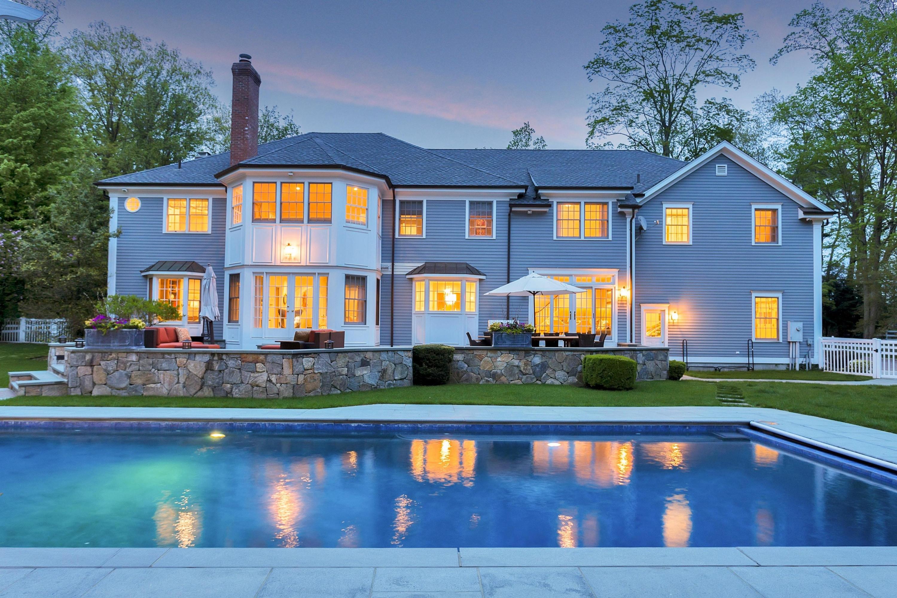 495 Hollow Tree Ridge Road Darien, CT 06820 - Photo 2 of 33 a view of house with a yard