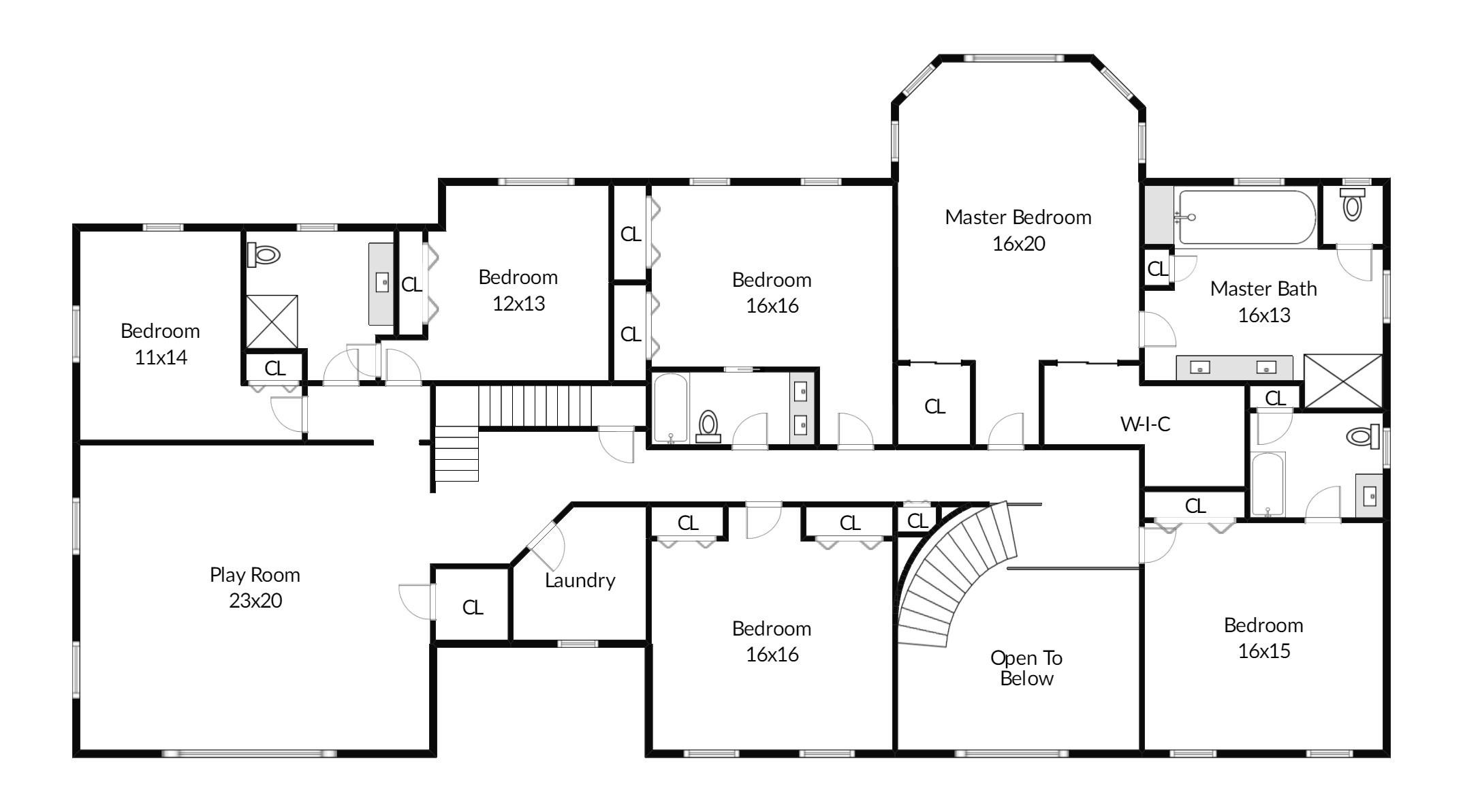 495 Hollow Tree Ridge Road Darien, CT 06820 - Photo 32 of 33 a picture of a floor plan